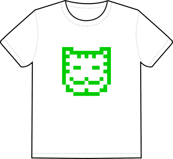 iconperday green tiger t-shirt